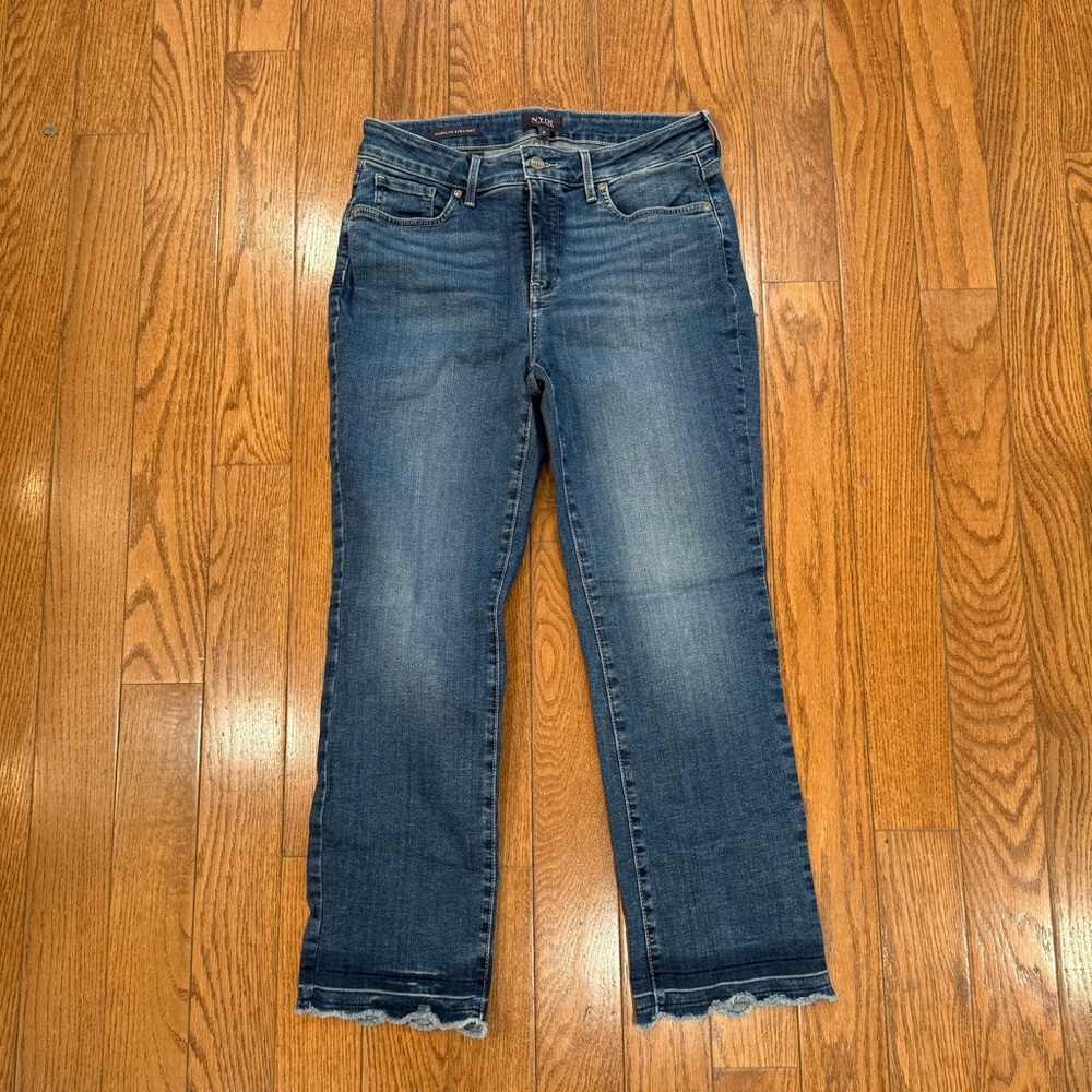NYDJ Marilyn Straight Ankle Crop Jean